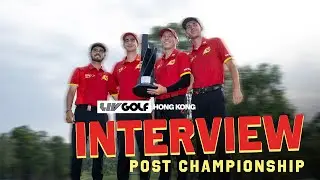 Post Championship Fireballs GC Interview - LIV Golf Hong Kong