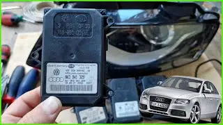 Adaptive Light Defective? AUDI A4 B8 AFS-Leistungsmodul Xenon Headlight Module Hella 8K0941329