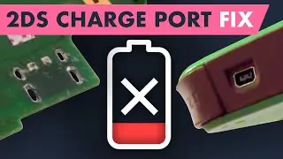 No Power? Charge Port Replacement Tutorial | Nintendo 2DS / 3DS
