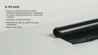 TotalWorx&reg; - 6 mil poly