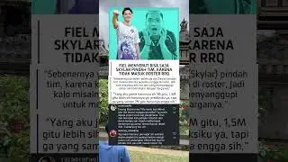 SKYLAR KELUAR DARI RRQ #rrq #skylar #mlbb