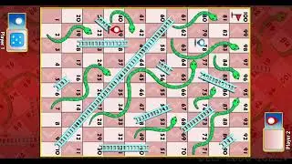 Snake ladder Gameplay ll snake ladder game 2024#snakegame #snake