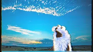 Blue puppet