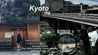 Travel log: Our day in Kyoto (ring making, matcha, walking at Kamo River)