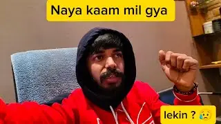 Naya kaam mil gayi guy's ☺️✅      #vlog #trending #trendingvlog #youtubevlog  
