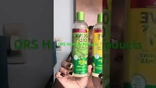 ORS Haircare Products I use For My Locs
