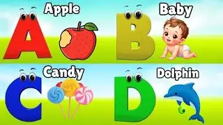ABC Phonics Song - Toddler Learning Video Songs , A for Apple , Nursery Rhymes , Alphabet song