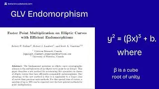 [Python] Faster Point Multiplication on Elliptic Curves with Efficient Endomorphisms