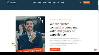 Consoel - Consulting Business React Template marketing corporate