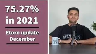 Etoro portfolio December update - 75.27% in 2021