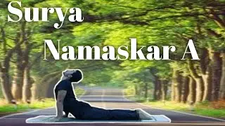 Ashtanga  Yoga: Surya Namaskara A (Sun Salutation A) made by   yogiankit ll