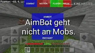 Minecraft Pocket Edition | RainbowClient Hack Test | Neue Hackclient Testwelt