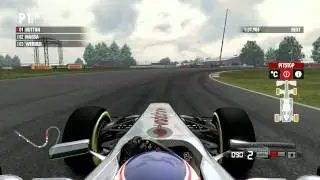 F1 2011 - Great Britain, Silverstone - 20% Race (F1 2011 HD Gameplay/Commentary)