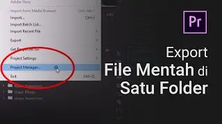 Agar File Mentah Menjadi 1 Folder | Adobe Premiere Pro