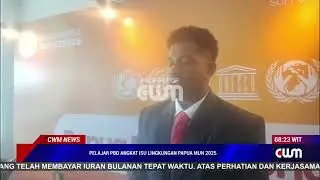 PELAJAR PBD ANGKAT ISU LINGKUNGAN PAPUA MUN 2025