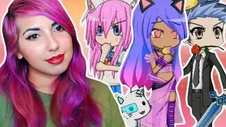 Making FAMOUS YouTubers in Gacha Studio! ✨