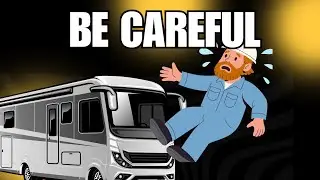 Не мойте крышу автодома, пока не посмотрите это видео (ВНИМАНИЕ!)