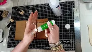 How To Make A File Folder Using Card Stock For A Junk Journal