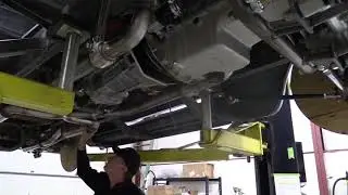 Underneath the Raybestos '53 Chevy 3600