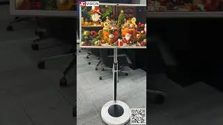 JCVISION Flip Screen Display: The Ultimate Portable Advertising Screen!