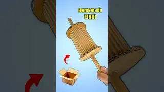 Homemade Cardboard Firki