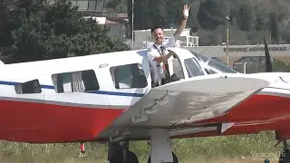 Insane Plane Spotting at Skiathos Airport - July 2014 - Crazy Waving Pilots -  Part 1 [1080p HD]
