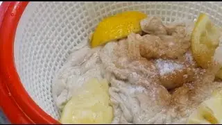طريقة تنظيف الفوارغ (الممبار) الجزء الأول {١من٢} How to clean sheep intestines