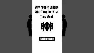 Why People Change After They Get What They Want #psychology #shorts #fyp #usa #people