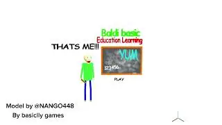 Baldi Basics  education and leaning @nango488 game by:@BasicallyGames 
