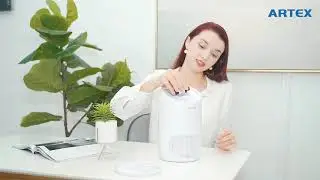 เครื่องฟอกอากาศ Artex Air Purifier รุ่นAir-Mini ไส้กรองอากาศ HEPA Carbon Filter