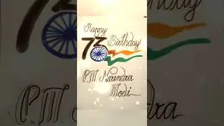 PM Narendra Modi...Birthday Wish🇮🇳...😻 #art #drawing #oilpastel #narendramodi #modi #pmmodi #bjp