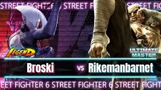 🏆SF6 Broski (Aki) vs Rikemansbarnet (Sagat)🏆