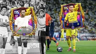 Original images of Record Breakers FC Mobile cards 