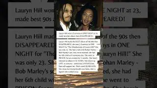 Lauryn Hill Won 5 Grammys Then DISAPPEARED for 25 Years