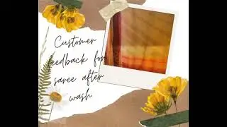 #FB1 customer purchase experience | காட்டன் சேலை  | Customer Feedback video | New collection saree