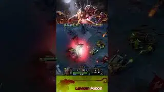 Pudge Shows No Mercy to Windranger _ Levkan Pudge