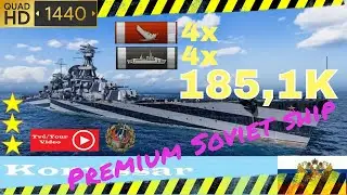 Komissar Premium ship: You fly, You get a great shot/Zalétáte, zastřílíte (World of Warships)185,1 K