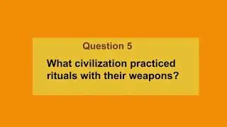Weapons: Aztecs, Mayas and Incas