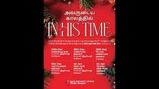 🔴LIVE | Watch Night Service (Bilingual) - 31st December 2025  | TMC Kuala Lumpur