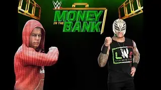 Ray Mysterio vs Ryan Z in a Money In The Bank match