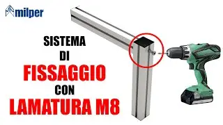 TUTORIAL MILPER : Sistema di fissaggio semplice con lamatura M8