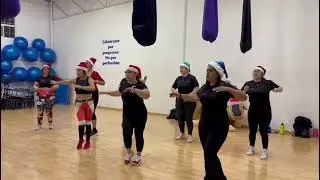 Cumbia navideña al estilo chicas 7pm zelta body gym(sin derechos de autor ni de la música)