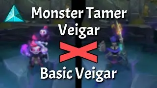 How is Monster Tamer Veigar DIFFERENT? | Skin Comparison