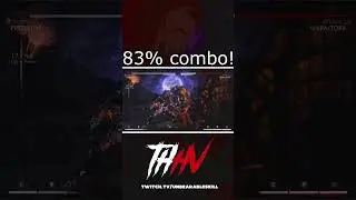 Warrior predator 83% combo! 🔥👀😱 #shorts #swag #fgc #fightinggames #mkx #mk #foryou #fy #fyp #combo