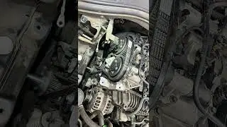 Timing belt on 2.0L Volvo #Mechanic #TimingBelt #AutomotiveRepair #Automotive #Volvo #Timing #Belt