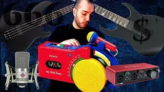 How to build a Black Metal Home Studio for $666 - laptop and guitar included!