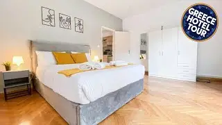 Syntagma square, 45sqm luxurious apartment | Athens, Greece | Hotel Review 🌟