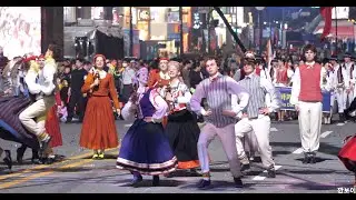 거리댄스퍼레이드 - 라트비아 무용단 Latvia @250926 천안흥타령춤축제 Cheonan World Dance Festival