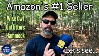 My First Impression of Amazon's #1 Selling Hammock. The Wise Owl Outfitters Hammock.