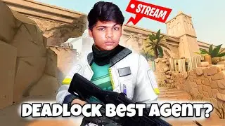 Is Deadlock best agent in valorant😳🥶??| Valorant New Update| Valorant live stream india